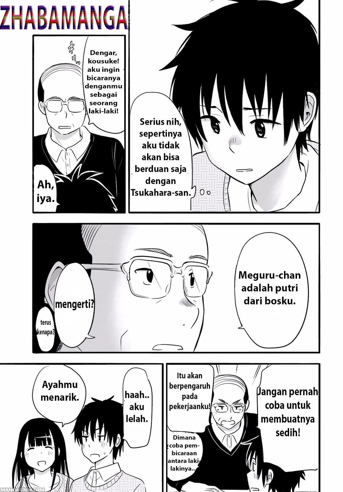 Higashi no Kurume to Tonari no Meguru Chapter 24 Gambar 15