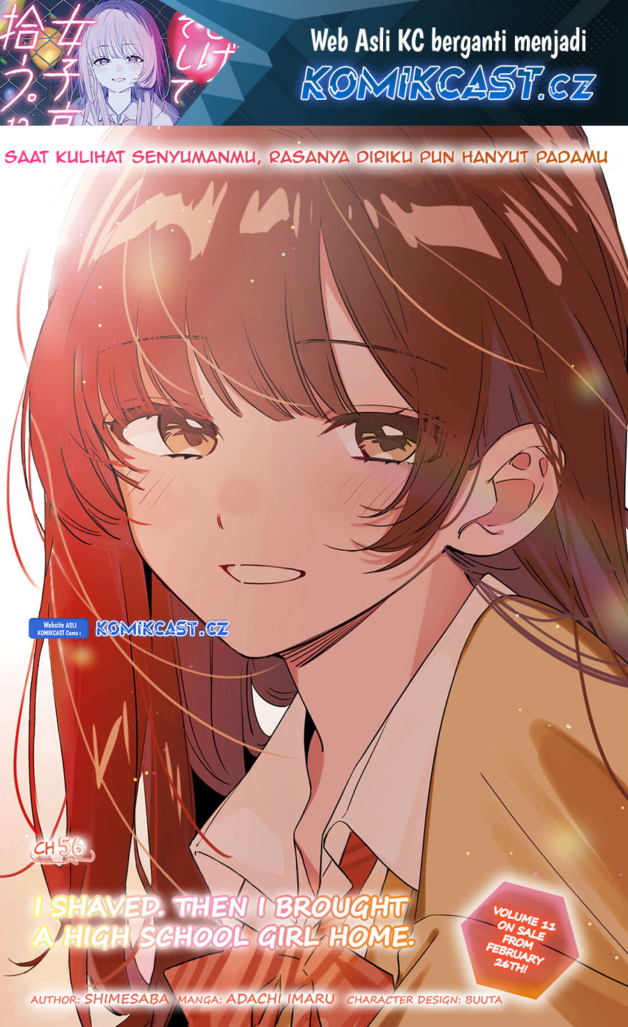 Hige Wo Soru. Soshite Joshikosei Wo Hirou. Chapter 56 Gambar 2