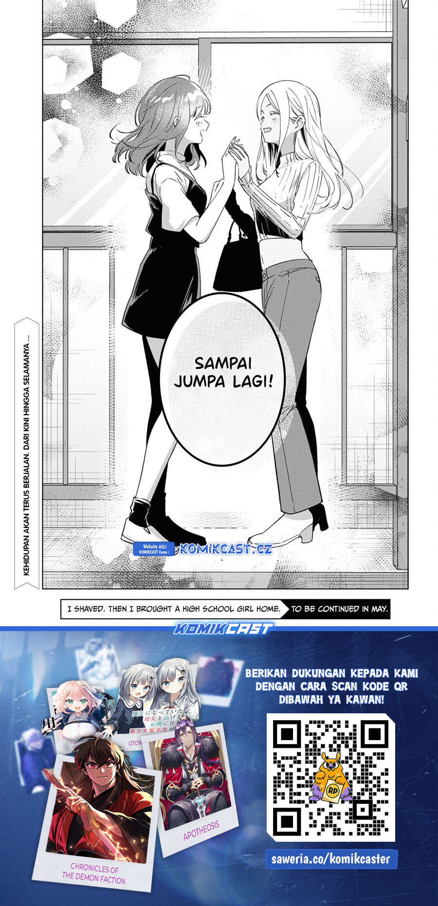 Hige Wo Soru. Soshite Joshikosei Wo Hirou. Chapter 57 Gambar 20