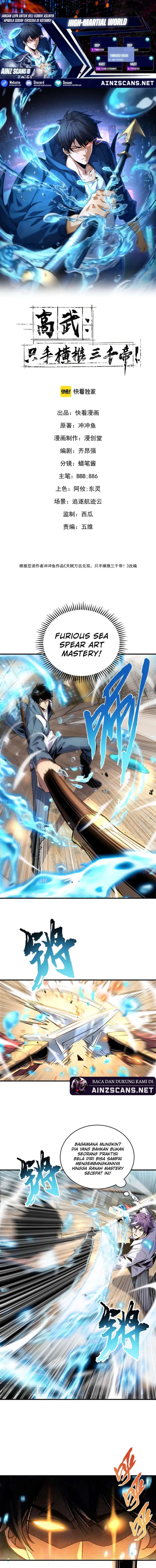 High-Martial World: One Hand to Overwhelm Three Thousand Emperors! Chapter 04 Gambar 1