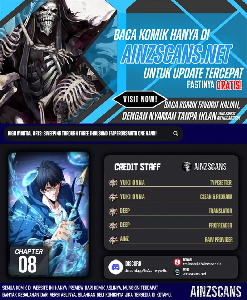 High-Martial World: One Hand to Overwhelm Three Thousand Emperors! Chapter 08 Gambar 1