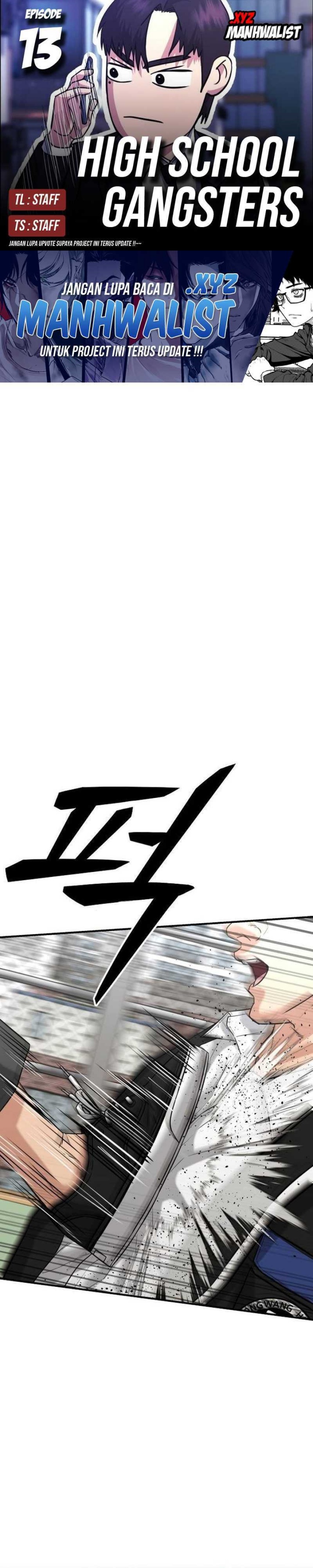 High School Gangsters Chapter 13 Gambar 1