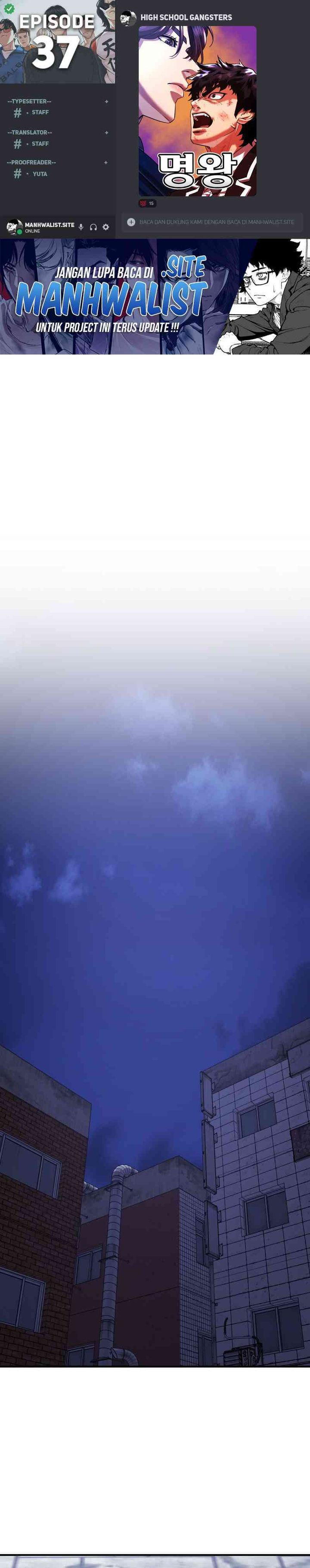 High School Gangsters Chapter 37 Gambar 1