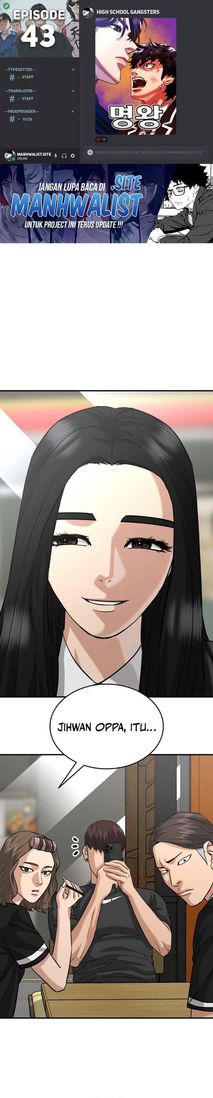 High School Gangsters Chapter 43 Gambar 1