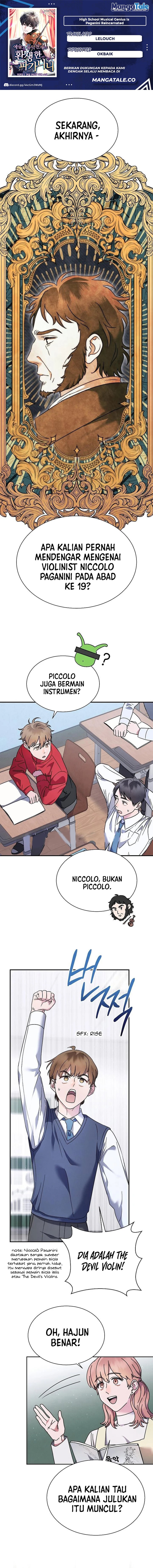 High School Musical Genius Is Paganini Reincarnated Chapter 01 Gambar 1