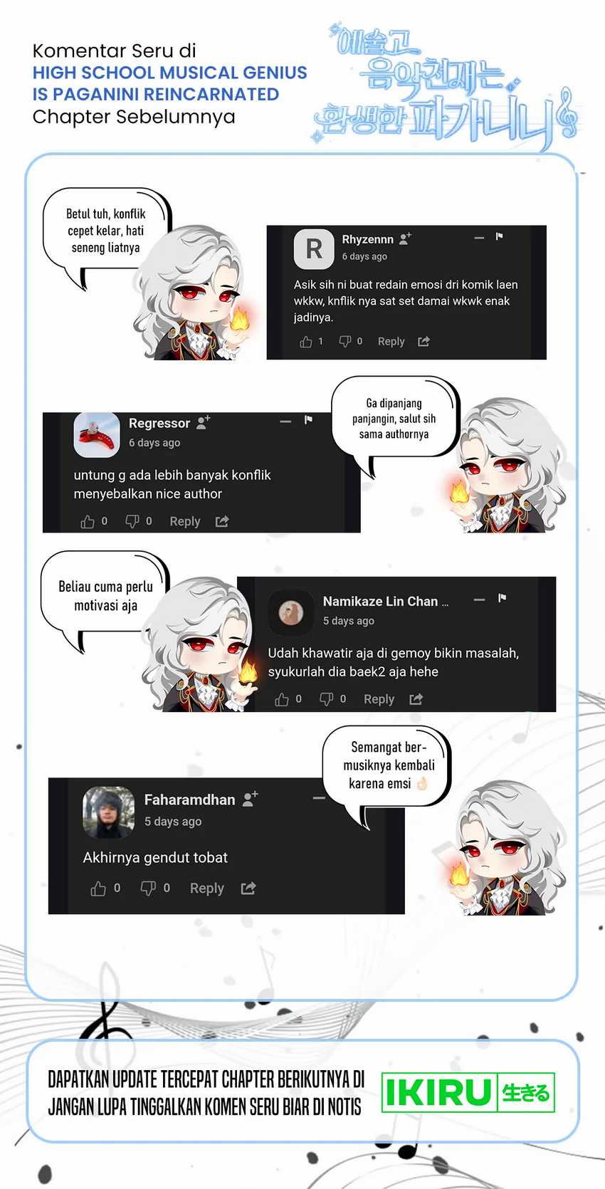 High School Musical Genius Is Paganini Reincarnated Chapter 52 Gambar 18