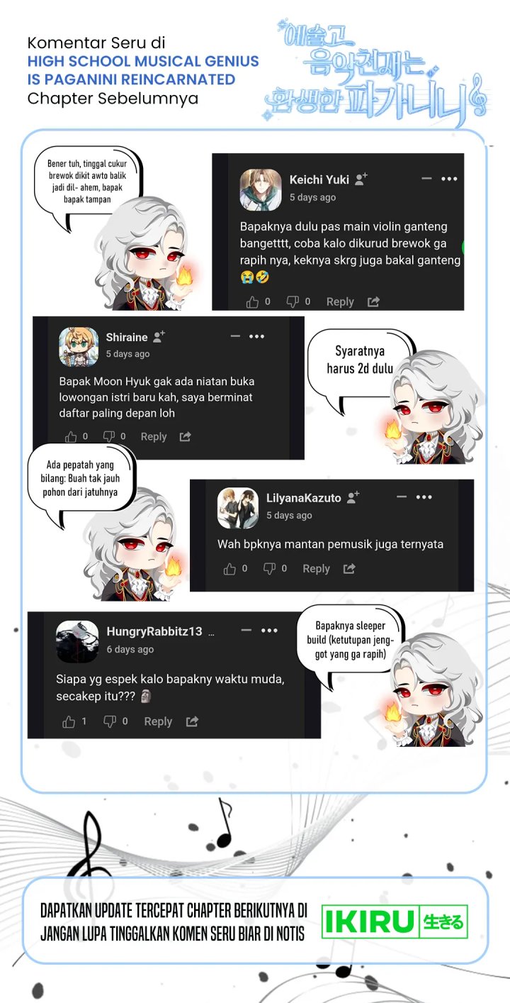 High School Musical Genius Is Paganini Reincarnated Chapter 53 Gambar 14