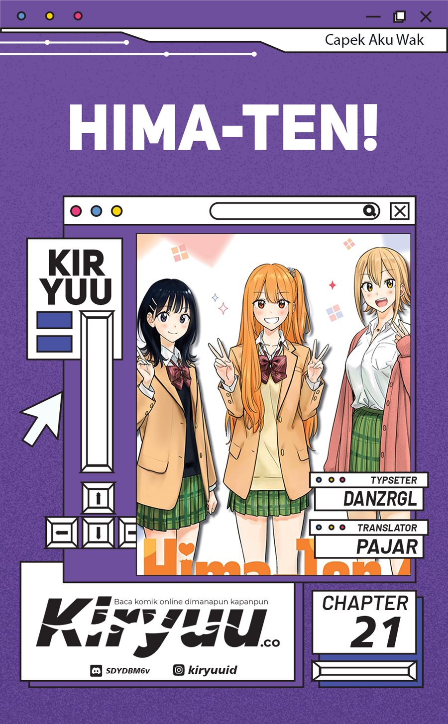 Hima-Ten! Chapter 21 Gambar 1