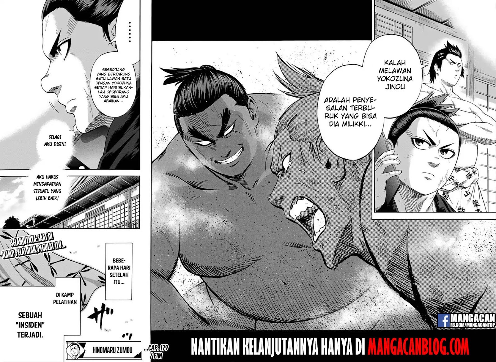 Hinomaru Zumou Chapter 179 Gambar 18