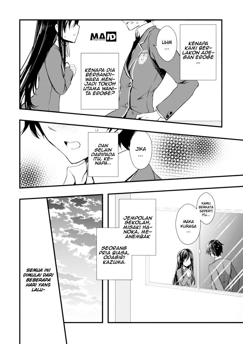 Hiota no Kanojo ga Ore no Motteru Eroge ni Kyoumi Shinshin Nanda ga…… Chapter 01 Gambar 12