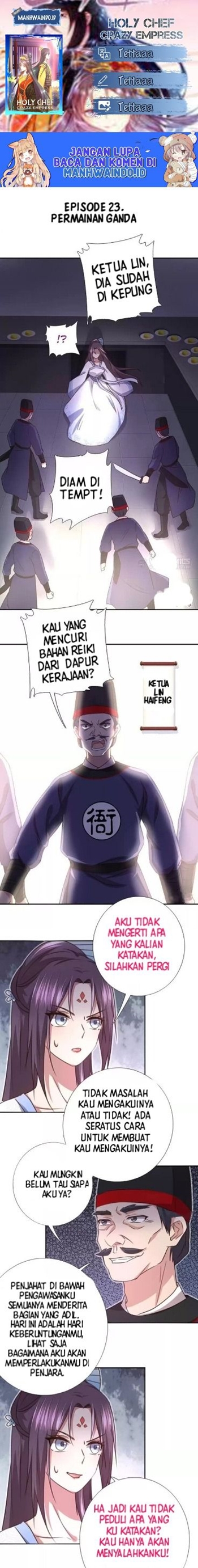 Holy Chef Crazy Empress Chapter 23 Gambar 1