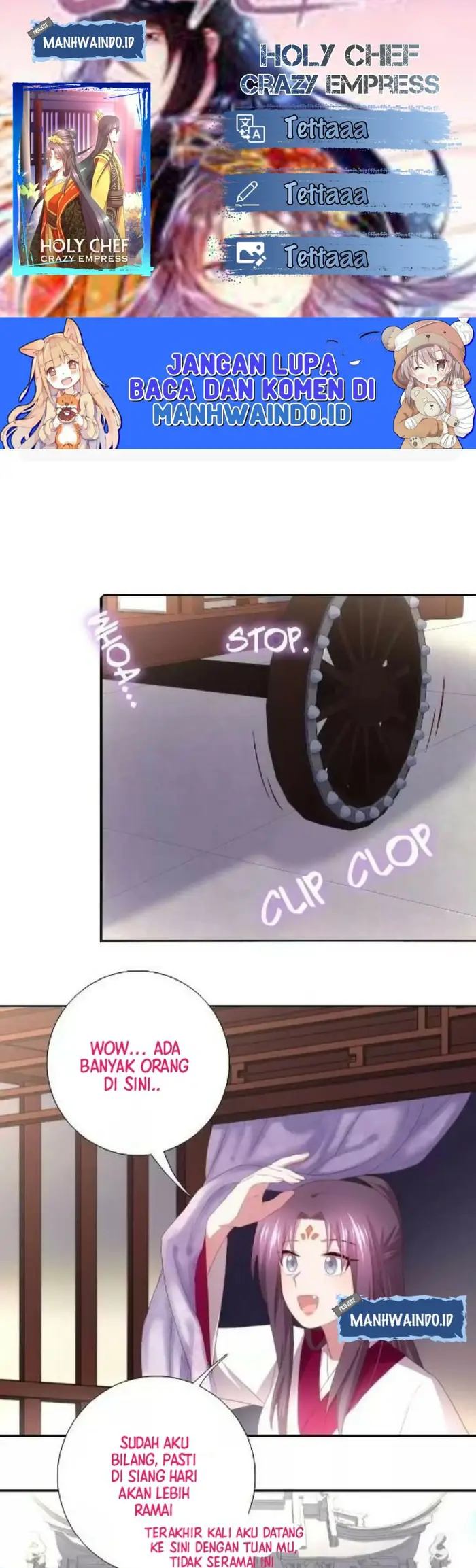 Holy Chef Crazy Empress Chapter 80 Gambar 1
