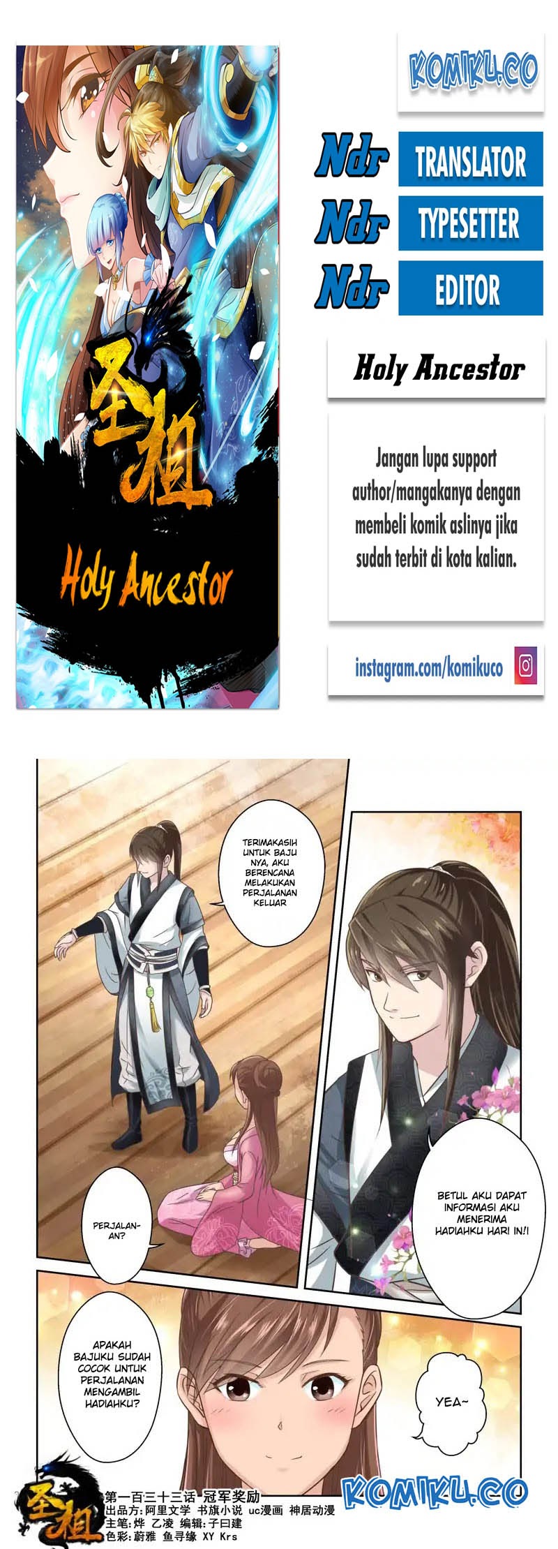 Holy Ancestor Chapter 133 Gambar 2