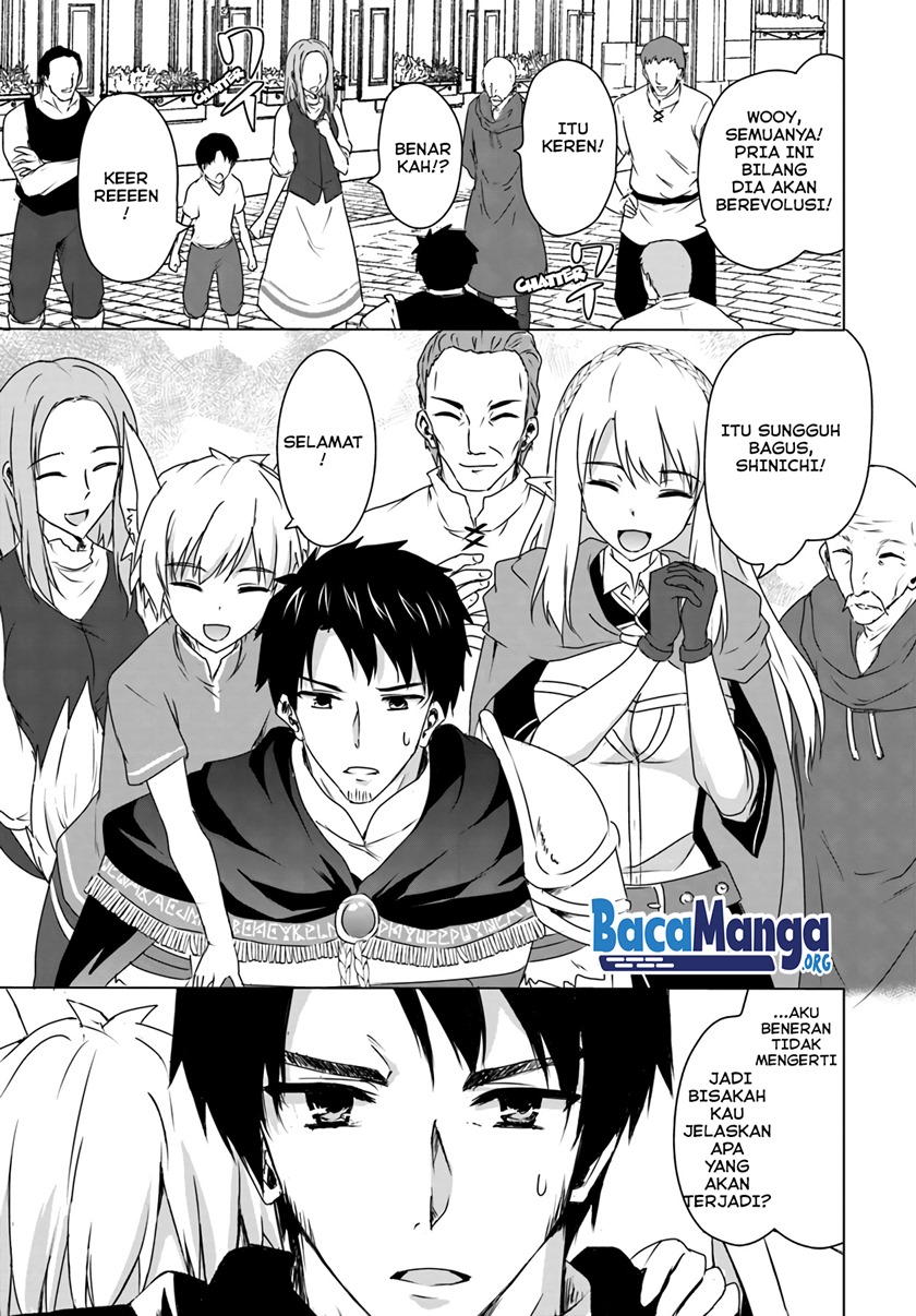 Homeless Tensei: Isekai De Jiyuu Sugiru Majutsu Jisoku Chapter 09.1 Gambar 16