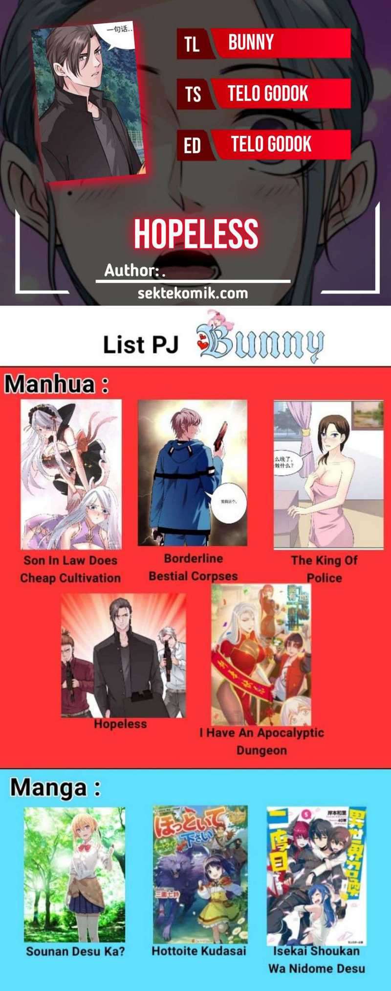 Hopeless Chapter 152 Gambar 1