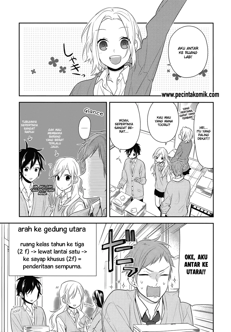 Horimiya Chapter 43 Gambar 21