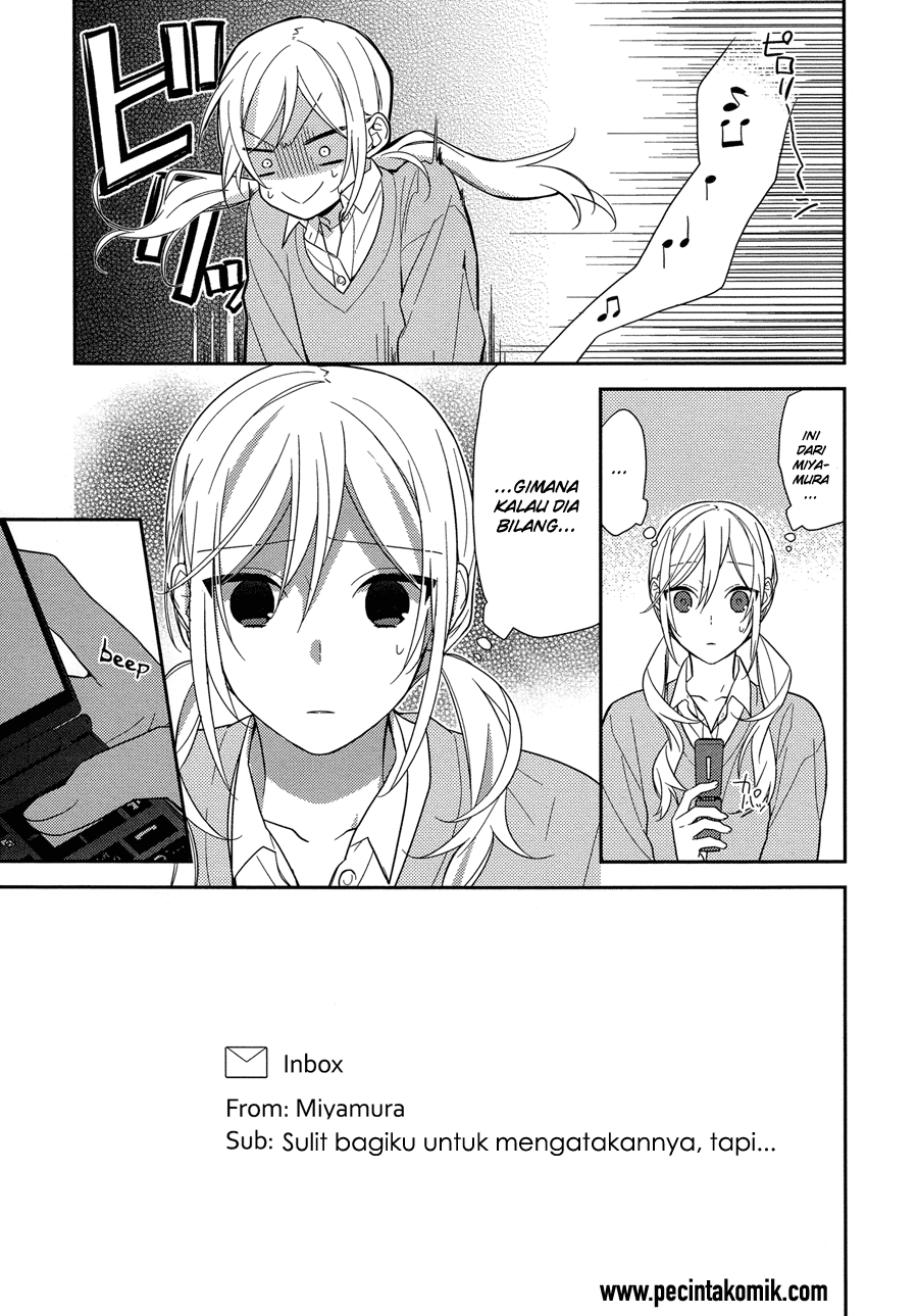 Horimiya Chapter 56 Gambar 16