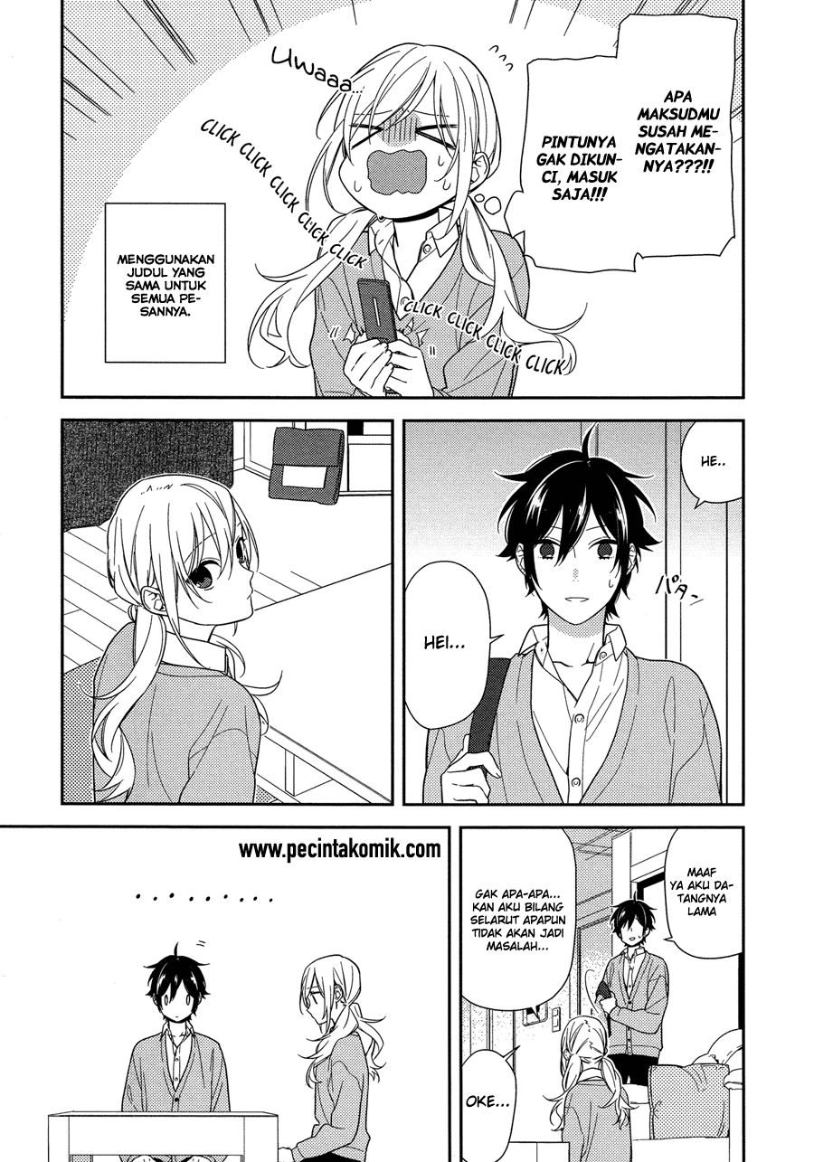 Horimiya Chapter 56 Gambar 18