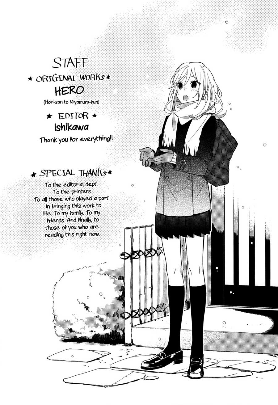 Horimiya Chapter 70.9 Gambar 14