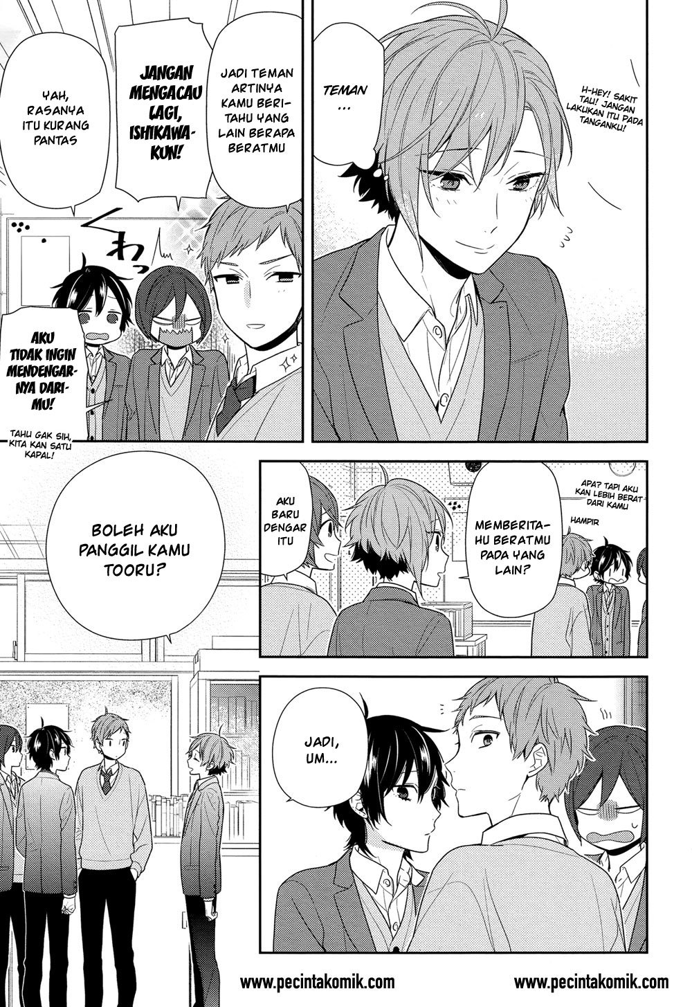Horimiya Chapter 75 Gambar 10