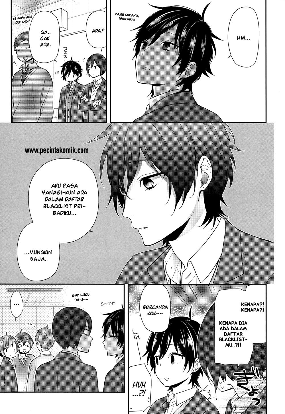 Horimiya Chapter 75 Gambar 12