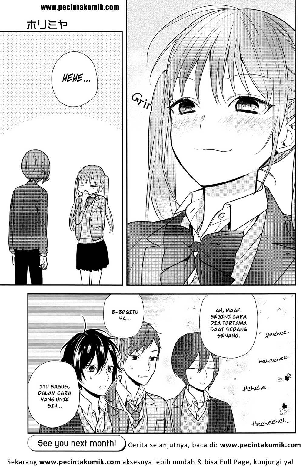 Horimiya Chapter 85 Gambar 15