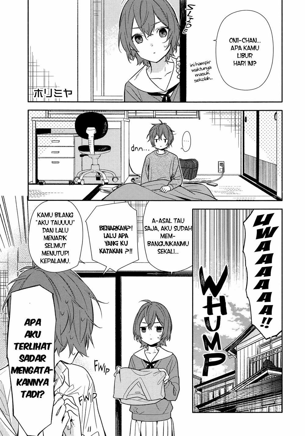 Horimiya Chapter 94 Gambar 1