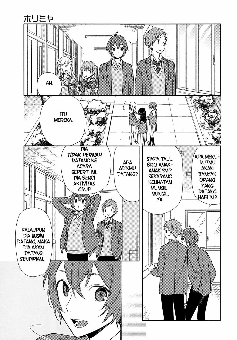 Horimiya Chapter 94 Gambar 12