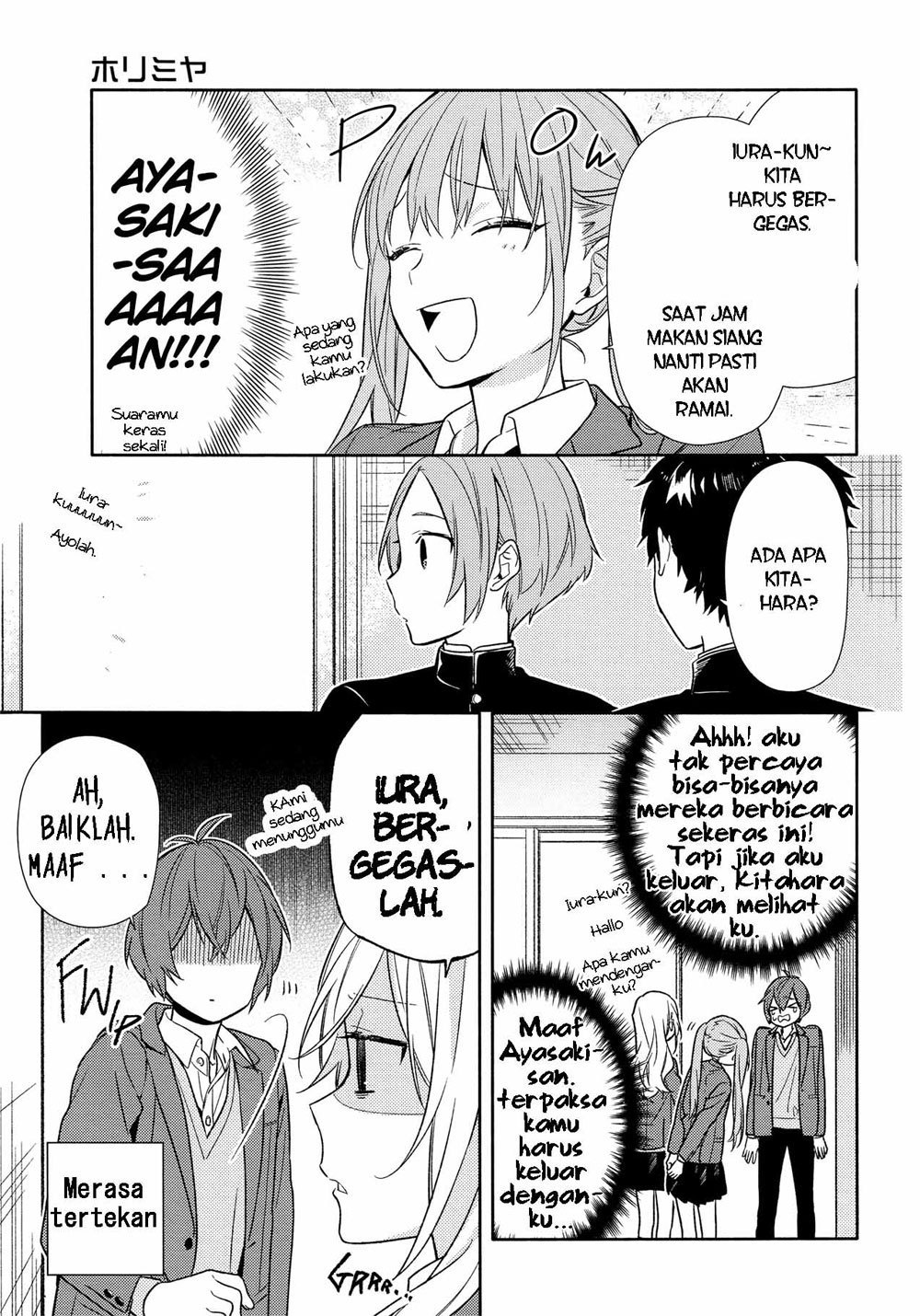 Horimiya Chapter 94 Gambar 16