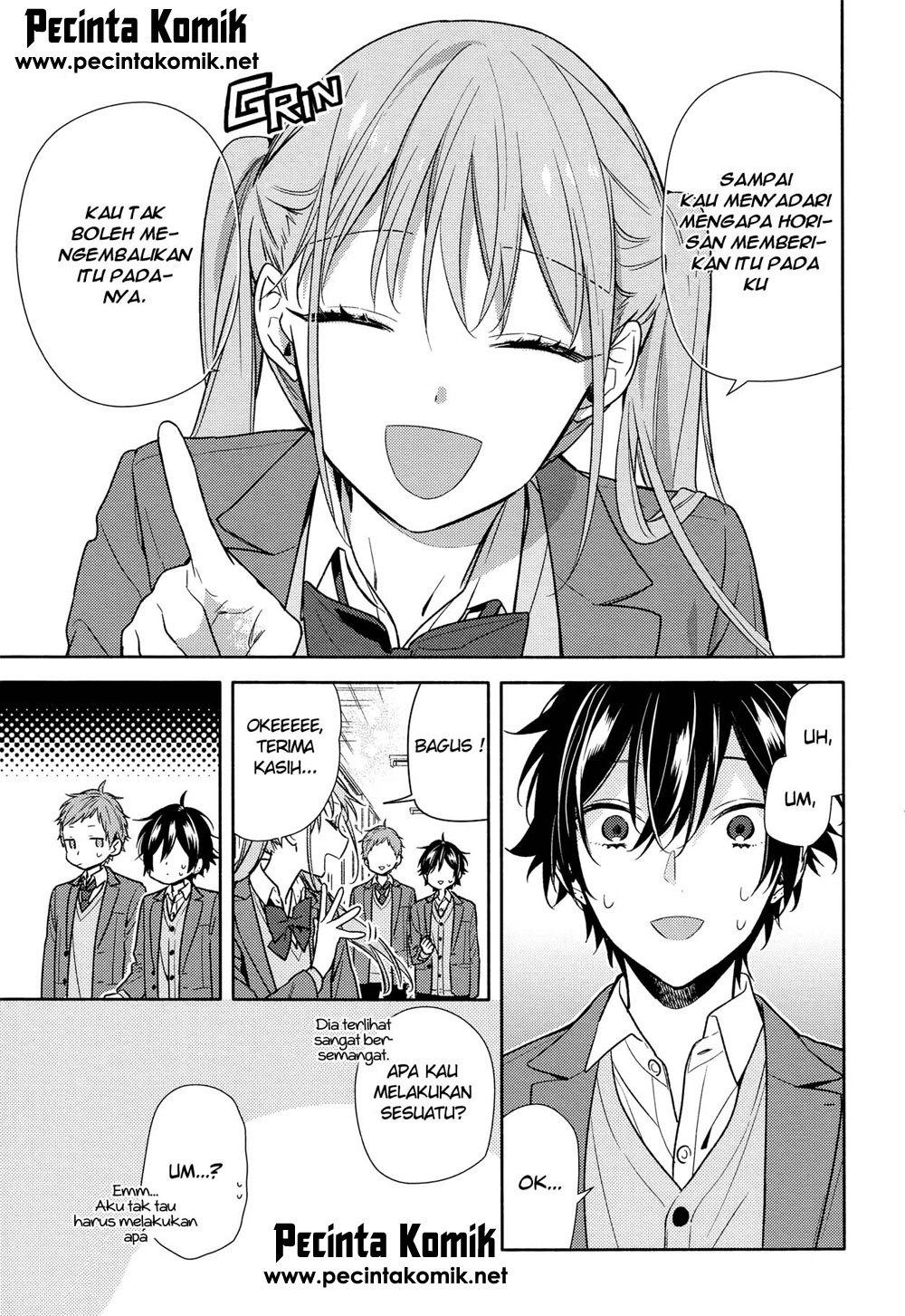 Horimiya Chapter 99 Gambar 16
