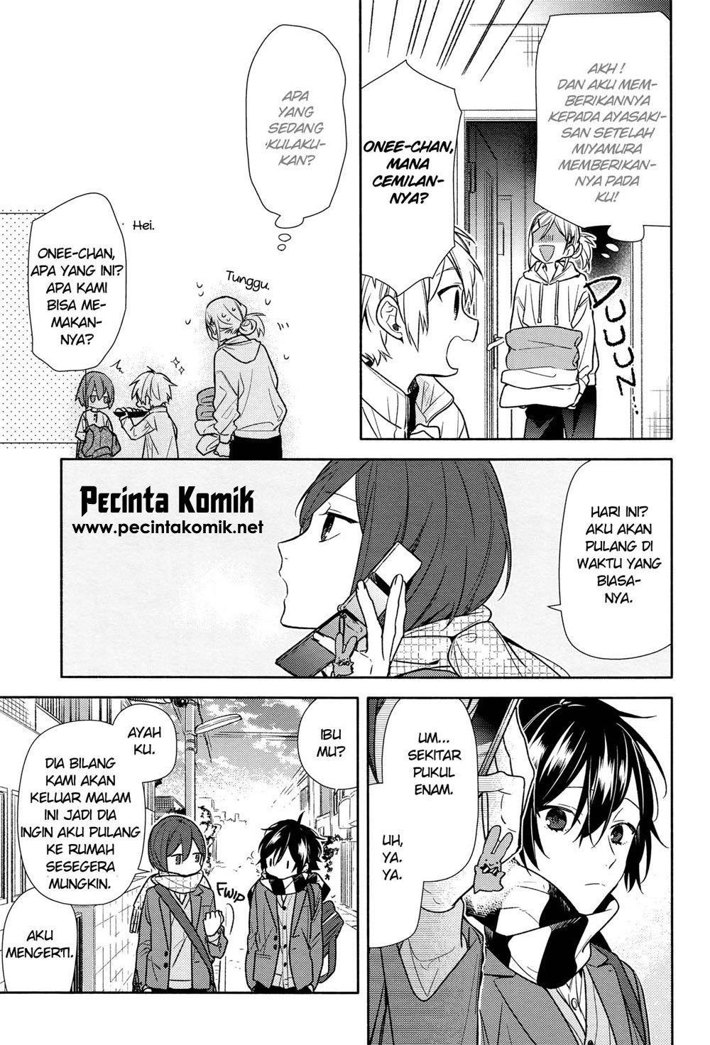 Horimiya Chapter 99 Gambar 20