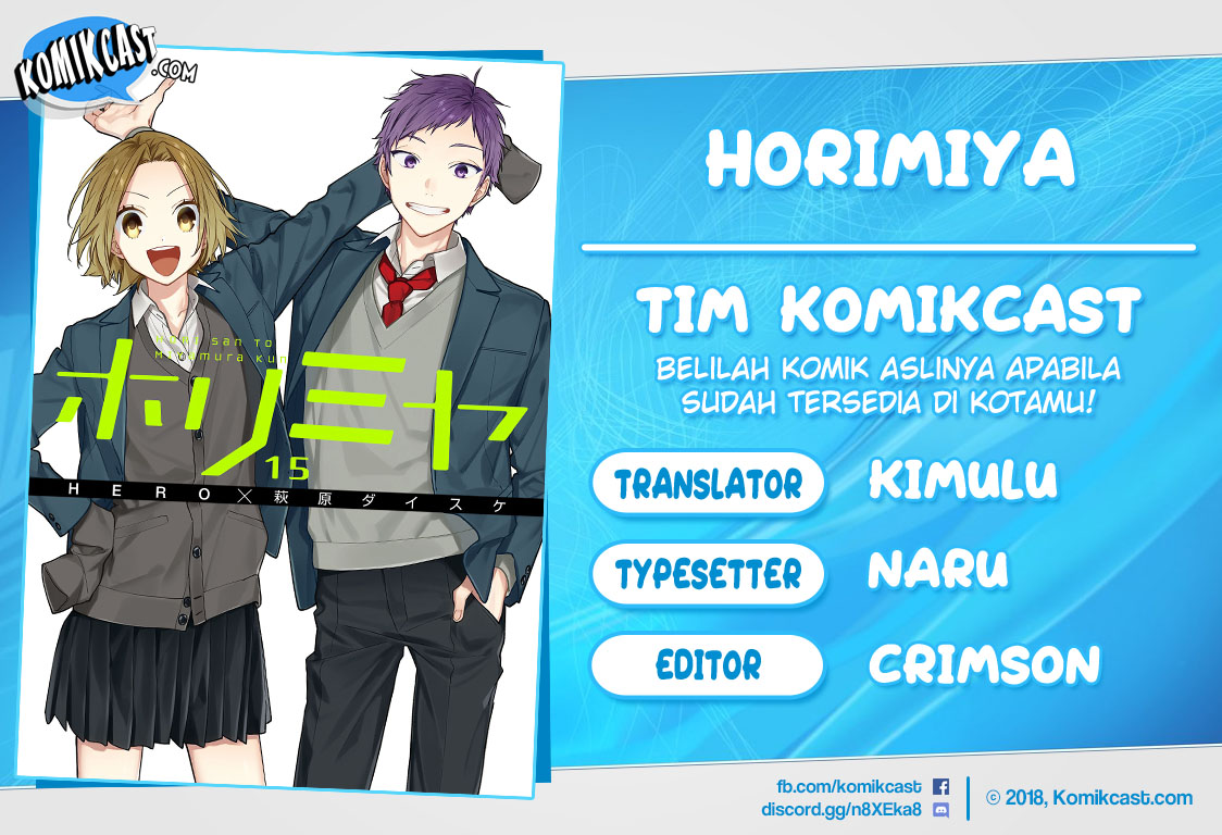 Horimiya Chapter 100.4 Gambar 1