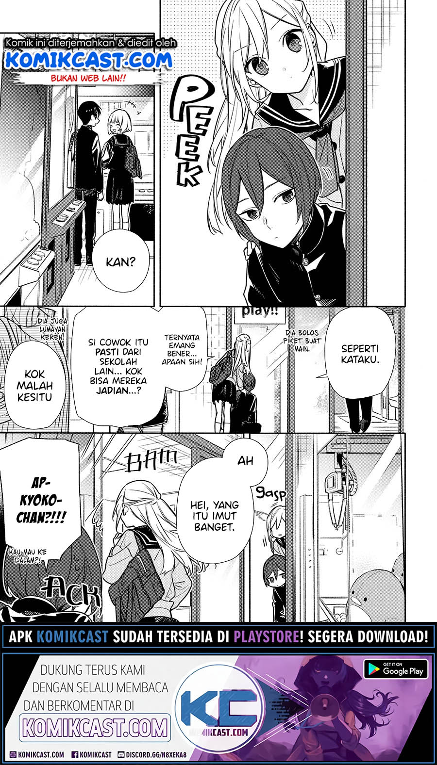 Horimiya Chapter 100.4 Gambar 5