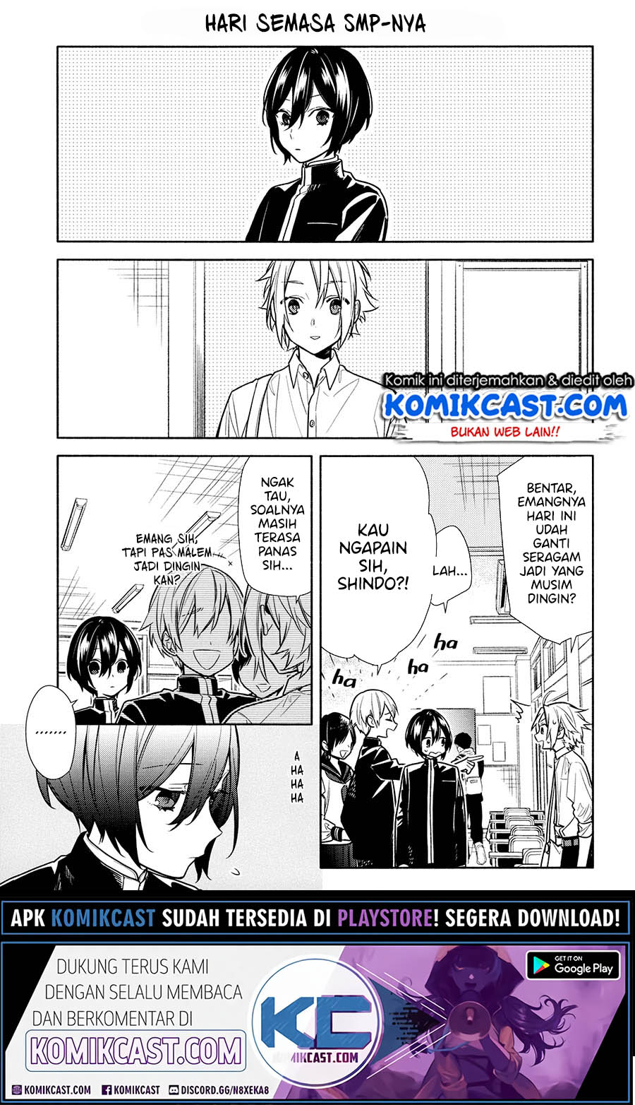 Horimiya Chapter 100.4 Gambar 7