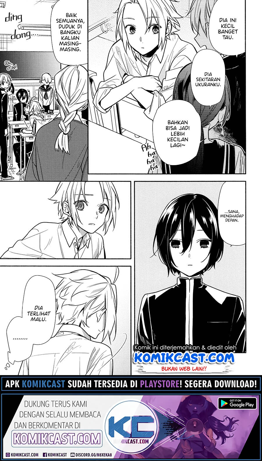 Horimiya Chapter 100.4 Gambar 9