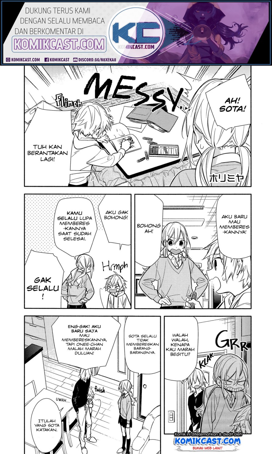 Horimiya Chapter 107 Gambar 3