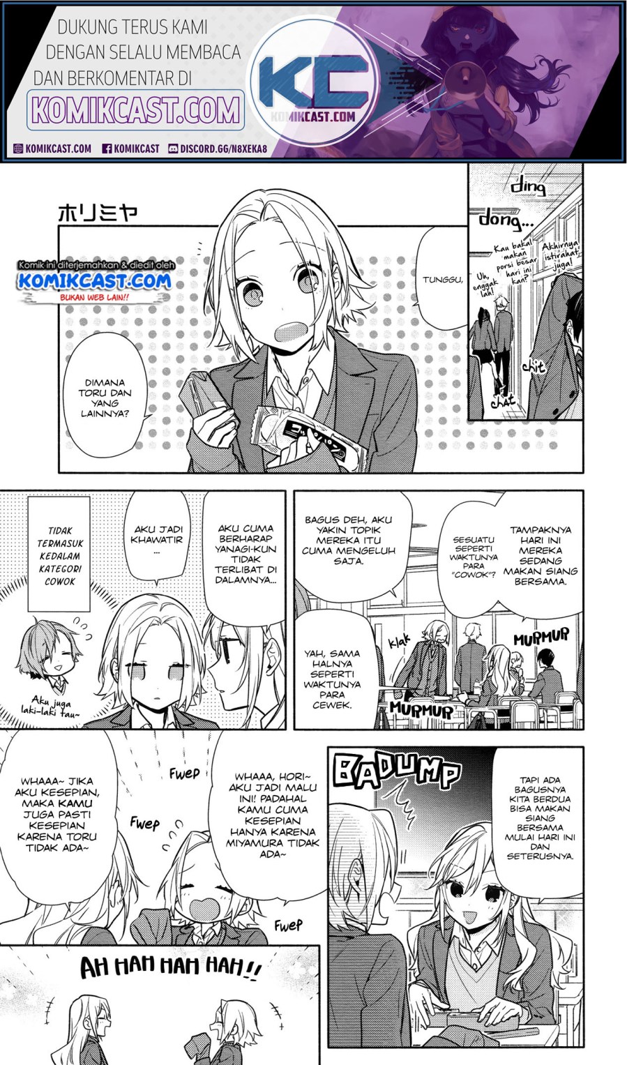 Horimiya Chapter 111 Gambar 2