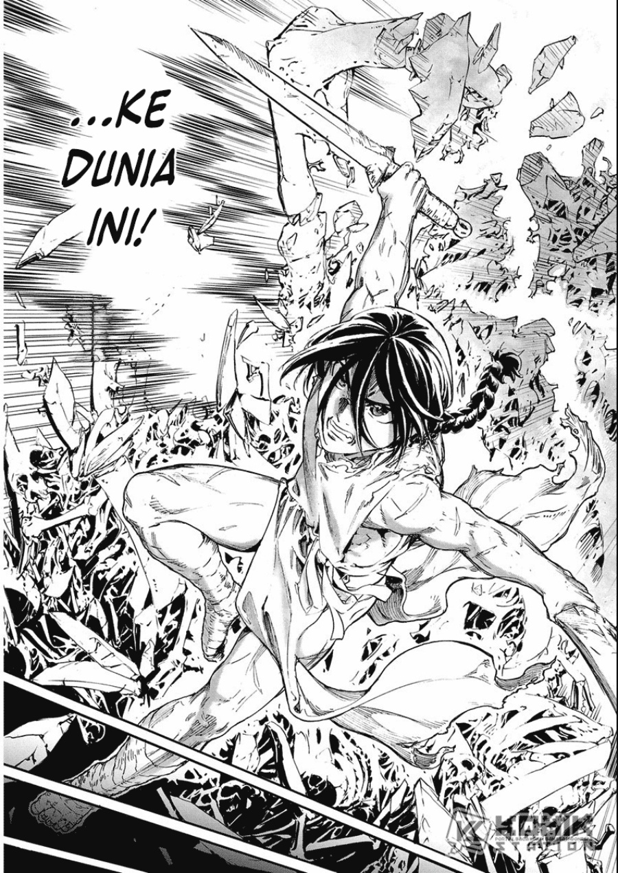 Horyo Eiyuu: Sute koma ni sareta Kendo wa Tekikoku de Nariagaru Chapter 04 Gambar 34