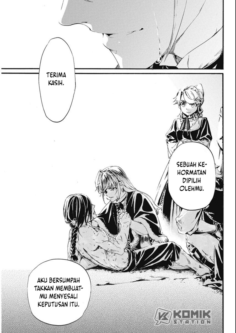 Horyo Eiyuu: Sute koma ni sareta Kendo wa Tekikoku de Nariagaru Chapter 04 Gambar 40