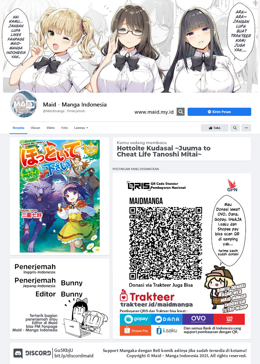 Hottoite Kudasai ~Juuma to Cheat Life Tanoshi Mitai~ Chapter 04 Gambar 2