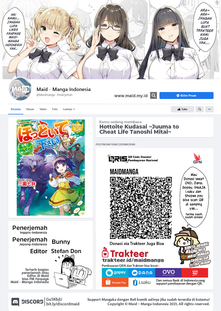 Hottoite Kudasai ~Juuma to Cheat Life Tanoshi Mitai~ Chapter 11 Gambar 2
