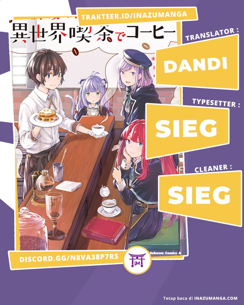Houkago wa, Isekai Kissa de Coffee wo Chapter 03 Gambar 1