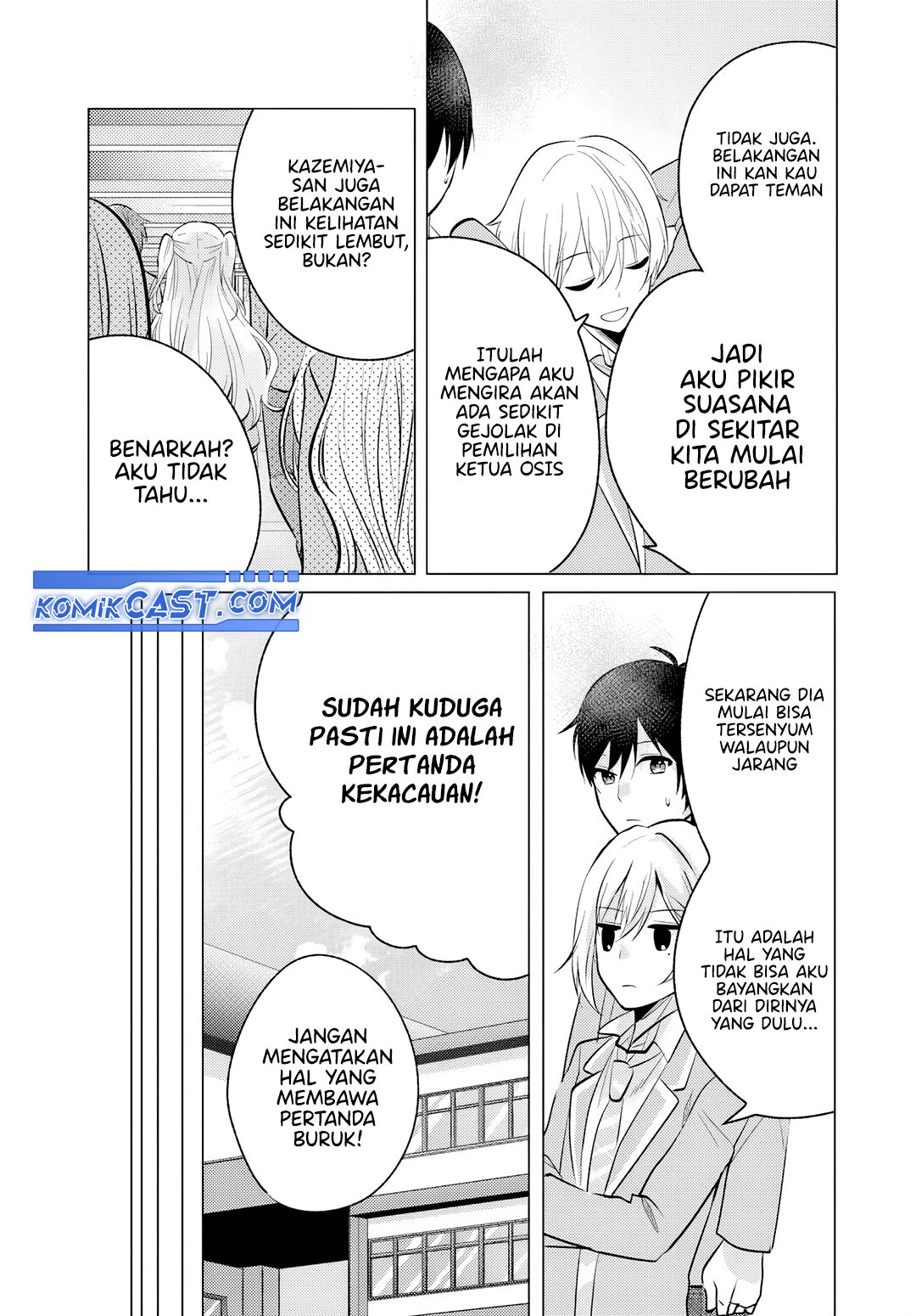 Houkago, Famiresu de, Kurasu no Ano Ko to Chapter 06.1 Gambar 4