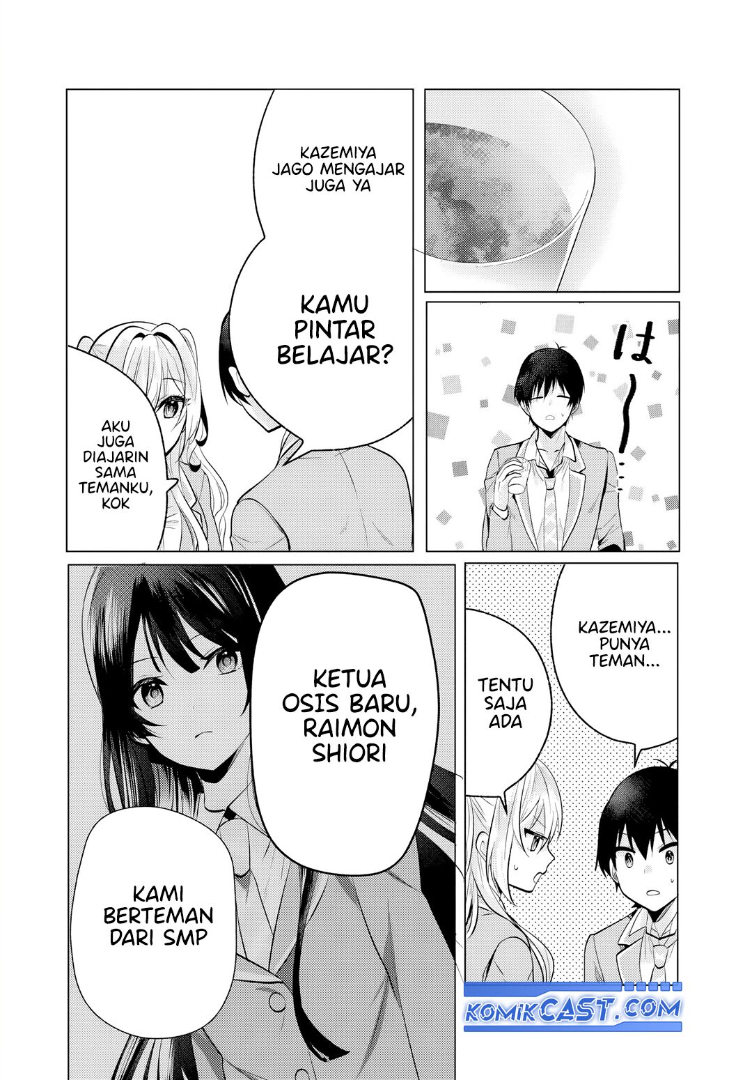 Houkago, Famiresu de, Kurasu no Ano Ko to Chapter 06.1 Gambar 7
