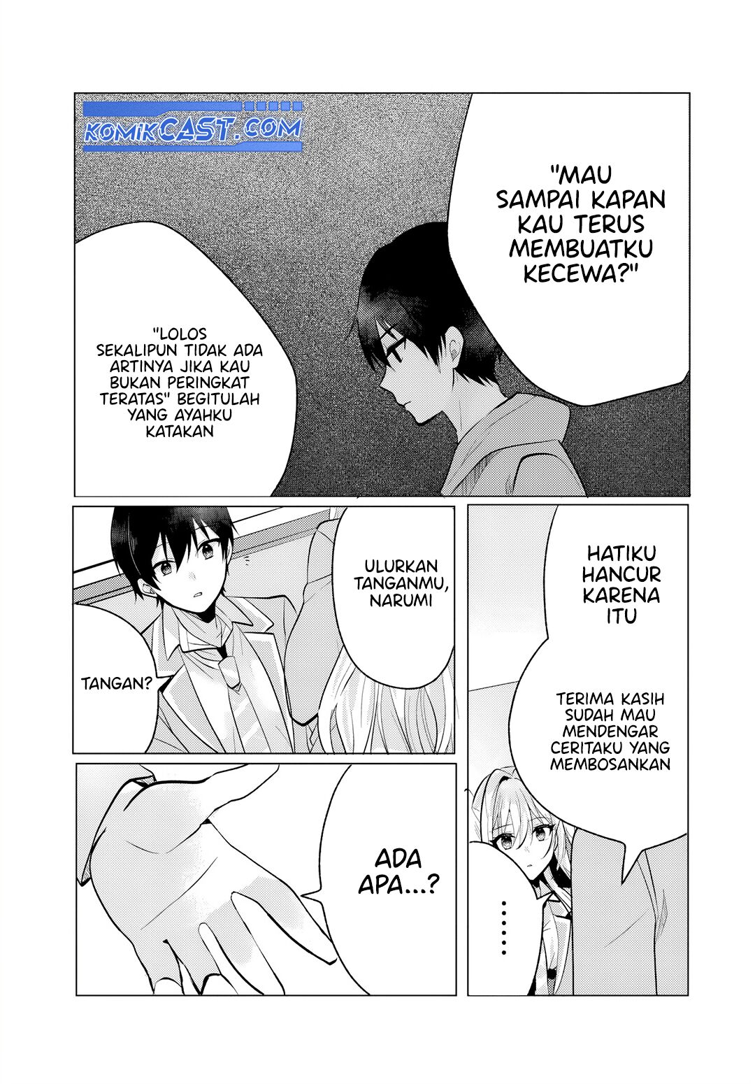 Houkago, Famiresu de, Kurasu no Ano Ko to Chapter 06.1 Gambar 10