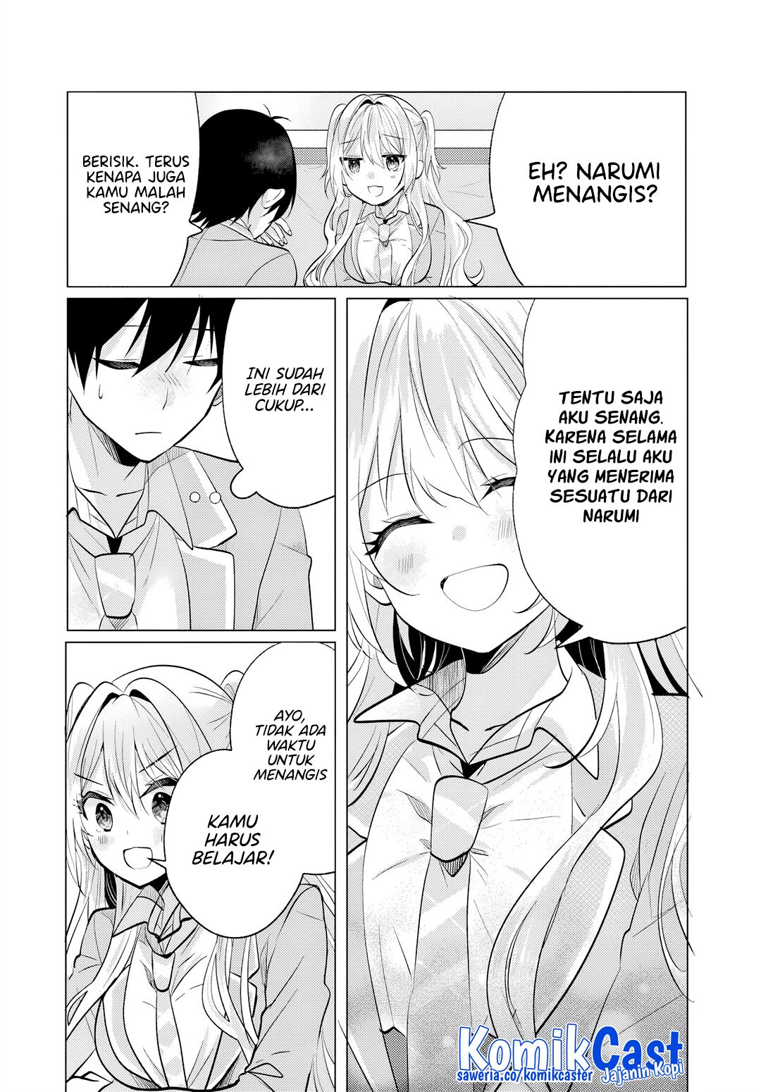 Houkago, Famiresu de, Kurasu no Ano Ko to Chapter 06.1 Gambar 13
