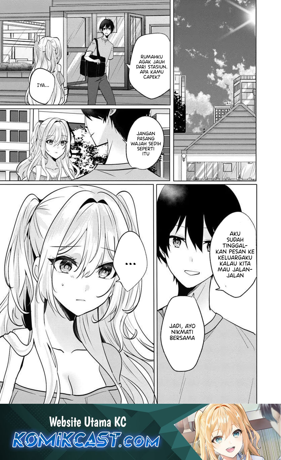 Houkago, Famiresu de, Kurasu no Ano Ko to Chapter 08 Gambar 2