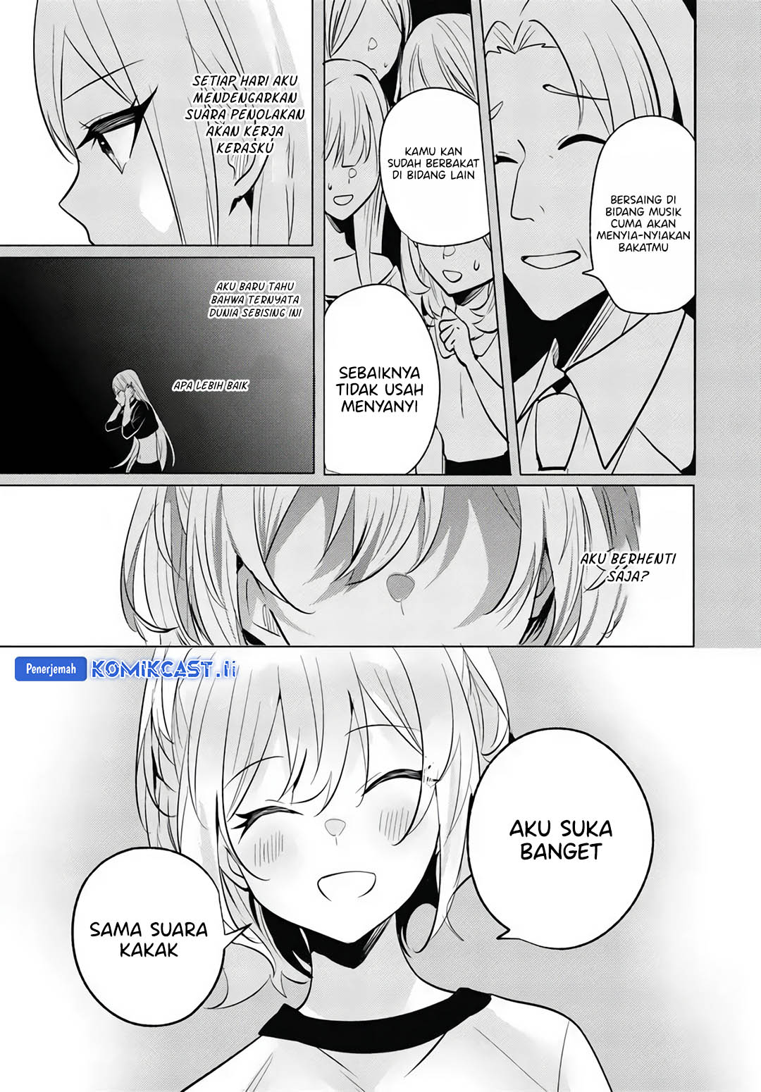 Houkago, Famiresu de, Kurasu no Ano Ko to Chapter 10 Gambar 10