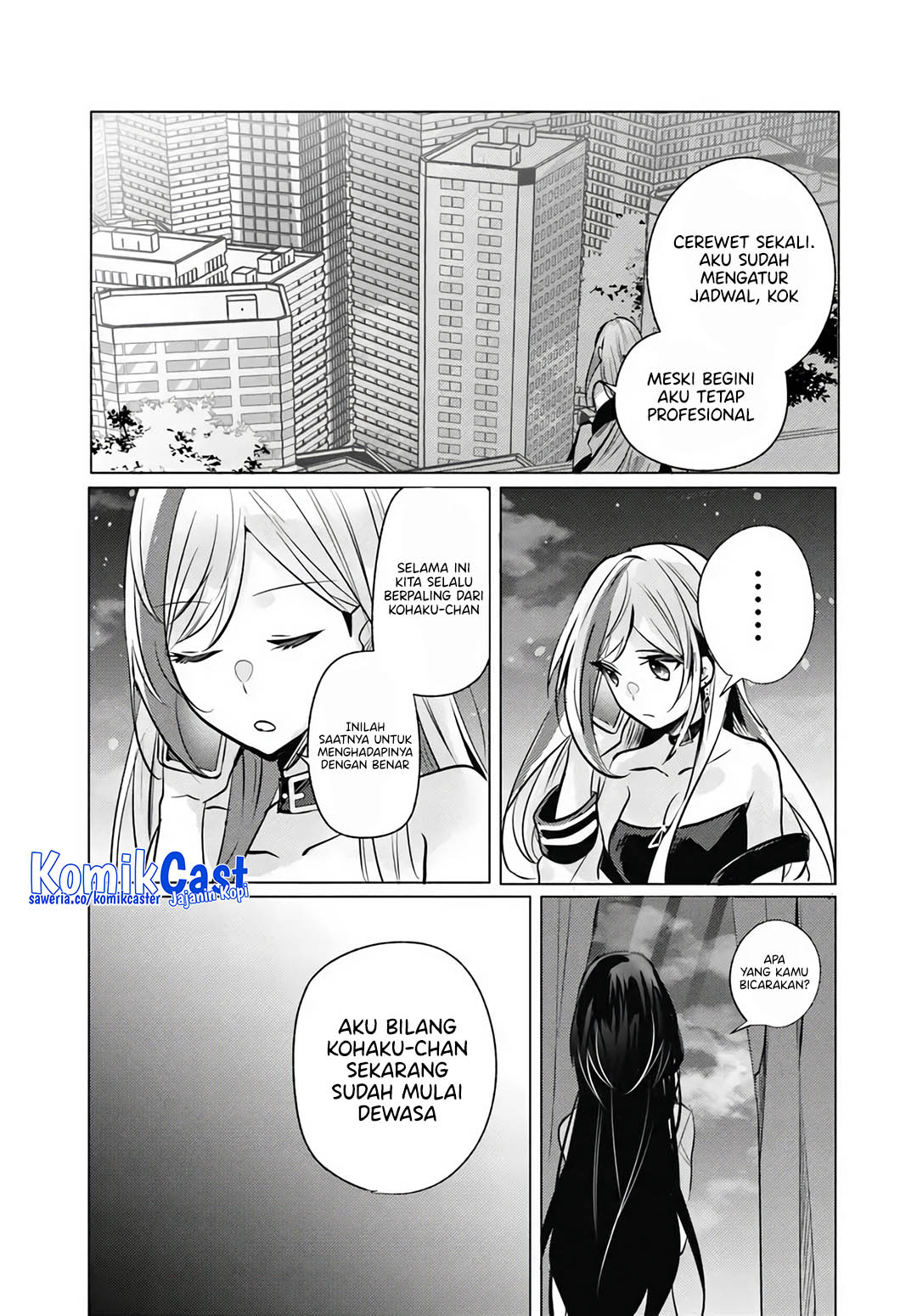 Houkago, Famiresu de, Kurasu no Ano Ko to Chapter 10 Gambar 26