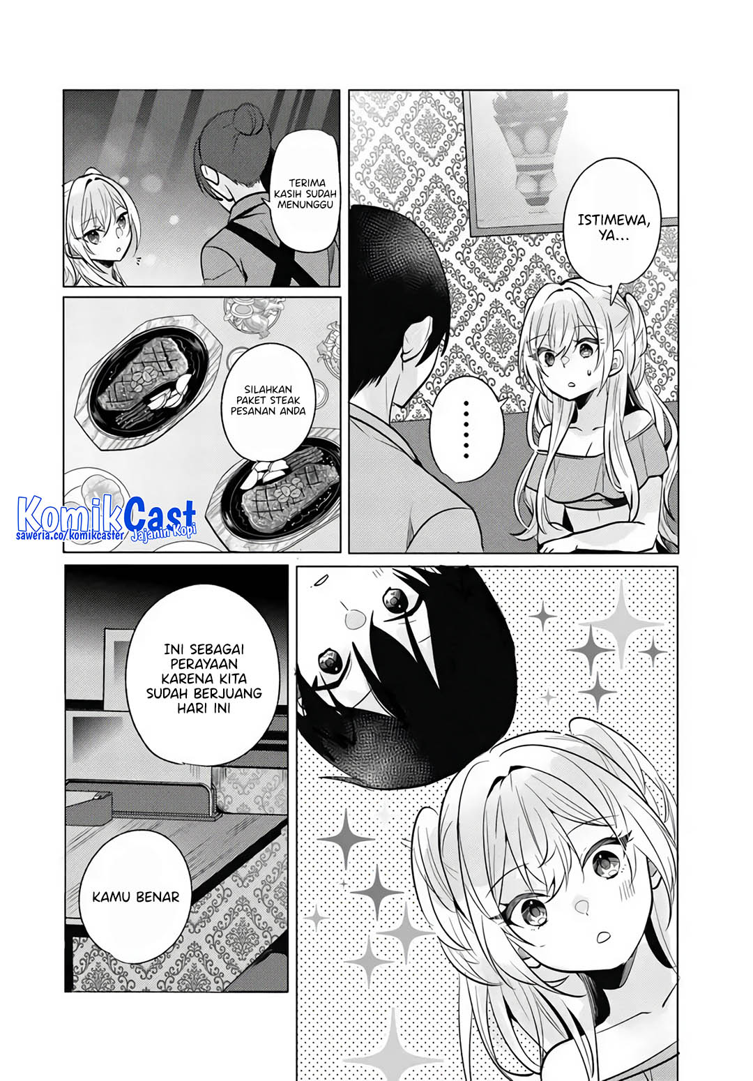 Houkago, Famiresu de, Kurasu no Ano Ko to Chapter 10 Gambar 31